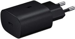 Samsung Super Fast Charge hišni polnilec in podatkovni kabel (Type C - Type C), črn