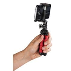 Hama Flex mini foto stojalo za pametni telefon/GoPro, 14 cm, rdeče