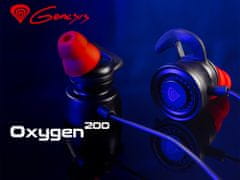 Genesis Oxygen 200 gaming ušesne slušalke z mikrofonom