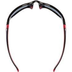 Uvex Sportstyle 211 sončna očala, črno-rdeča