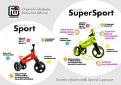 Funny Wheels trikolesnik NEON Super Sport 2v1, zelena