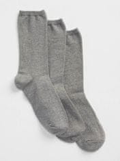 Gap Nogavice basic crew socks, 3 pari ONESIZE