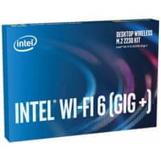 Intel Wi-Fi 6 AX200 (Gig+) mrežna kartica, M.2 2230, Bluetooth
