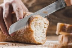 Rosmarino Blacksmith's jekleni nož za kruh