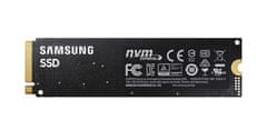 Samsung 980 SSD disk, 500 GB, M.2, PCI-e 3.0 x 4 NVMe, TLC V-NAND