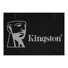 Kingston KC600 SSD disk, 2 TB, 550/520 MB/s, SATA 3.0, 3D TLC (SKC600/2048G)