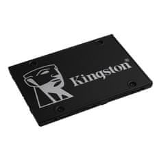 Kingston KC600 SSD disk, 2 TB, 550/520 MB/s, SATA 3.0, 3D TLC (SKC600/2048G)