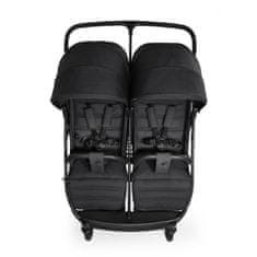 Hauck Uptown Duo otroški voziček za dvojčke, Melange Black - odprta embalaža