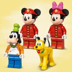 LEGO Disney Mickey and Friends 10776 Gasilski dom in avto za Mickeyja in prijatelje