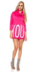 Amiatex Ženski pulover 71895, roza, UNIVERZáLNí