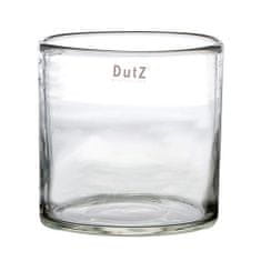 DutZ steklena vaza, Cilinder 1, višina 14 cm, premer 14 cm, barva prozorna