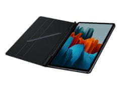Samsung Book Cover Tab S7+/S7 FE ovitek, črn (EF-BT730PBEGEU)