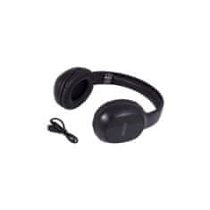 Maxell Bluetooth naglavne slušalke BASS z mikrofonom črne