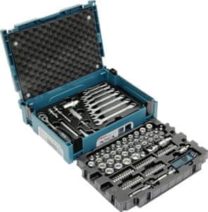 Makita E-08713 set ročnega orodja in vijačnih nastavkov, 120-delni 