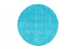 Chemex Preproga Tokyo Shaggy Soft Soft Prijetna Na Dotik Okrogla 6365A For Modra 100x100 cm