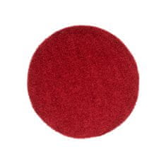 Chemex Preproga Tokyo Shaggy Soft Soft Prijetna Na Dotik Okrogla 6365A Fop Rdeča 100x100 cm