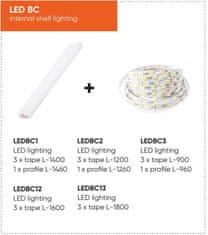 Trianova LED luč za posteljo Bed Concept BC-12