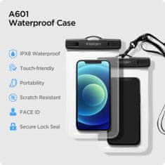 Spigen A601 vodotesno ovitek za mobil, 2-pack, priesvitné