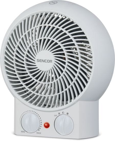 SENCOR toplozračni ventilator SFH 7020WH