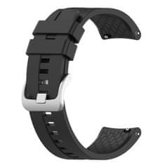 BStrap Silicone Cube pašček za Samsung Galaxy Watch 3 45mm, black
