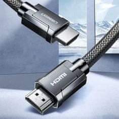 Ugreen HD135 HDMI 2.1 kabel 8K 60Hz / 4K 120Hz 3D 2m, siva