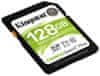 Kingston SDXC Canvas Select Plus pomnilniška kartica, 128 GB 100/85 MB/s (r/w), C10, UHS-I, U1, V10