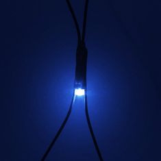 Greatstore Novoletna svetlobna mreža modra 3x3 m 306 LED lučk