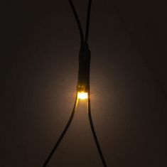 Greatstore Novoletna svetlobna mreža večbarvna 3x3 m 306 LED lučk