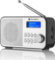 GoGEN radio sprejemnik DAB 300 N, črn/srebrn