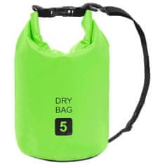 shumee Torba Dry Bag zelena 5 L PVC