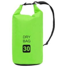 shumee Torba Dry Bag zelena 30 L PVC