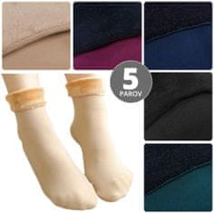 VivoVita Winter socks - 5 parov toplih nogavic, Mix