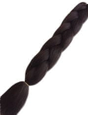 Vipbejba Lasni podaljški za pletenje kitk, #4 temno čokoladni