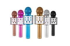 Zaparevrov Mikrofon za karaoke za otroke, zlati