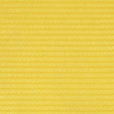 Greatstore Balkonsko platno rumeno 90x300 cm HDPE