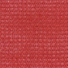 Greatstore Balkonsko platno rdeče 75x300 cm HDPE