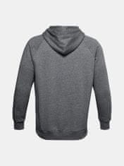 Under Armour Pulover UA Rival Fleece Hoodie-GRY XS