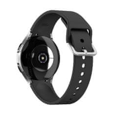 BStrap Silicone pašček za Samsung Galaxy Watch 4 / 5 / 5 Pro / 6, black