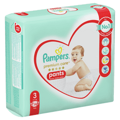 Pampers plenice Premium Care Pants 3 (6-11 kg) 28 kosov