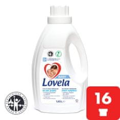 Lovela Baby tekoči detergent, 1,45 l/16 odmerkov pranj, belo perilo