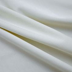 shumee Zatemnitvene zavese z obročki 2 kosa žamet krem 140x175 cm