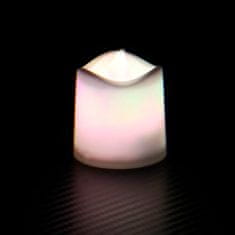 Greatstore Električne čajne svečke brez plamena LED 12 kosov barvne