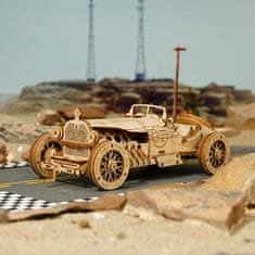 Robotime Grand prix avto, scale model 1:16, Lesena 3D sestavljanka, (MC401)