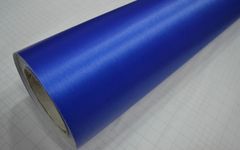 Toraz Brušeni aluminij 100cm x 152cm modra