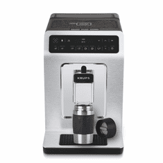 Krups Evidence Plus popolnoma samodejni espresso kavni aparat, titan (EA894T10)