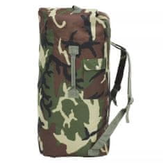 shumee Potovalna torba vojaškega stila 85 L kamuflažne barve
