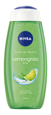 Nivea Lemongrass & Oil gel za prhanje, 500 ml