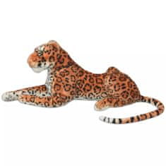 Greatstore Plišasta Igrača Leopard Rjave Barve XXL