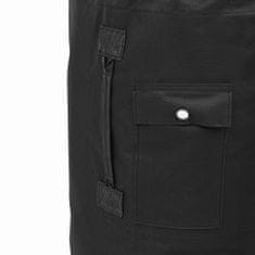Greatstore Potovalna torba vojaškega stila 85 L črne barve