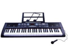 JOKOMISIADA Velike klaviature orgle mikrofon 61 tipk IN0092
